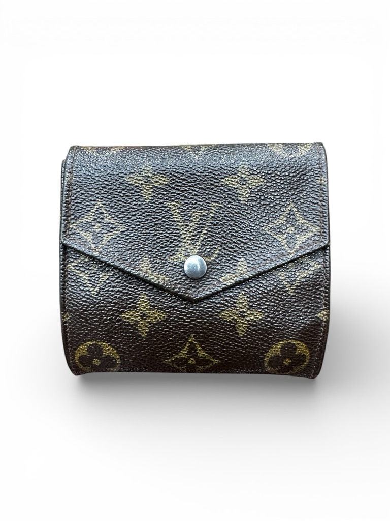 Vintage Louis Vuitton Monogram Envelope Wallet 1987 France